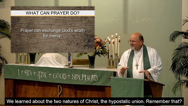 Closed captioning example